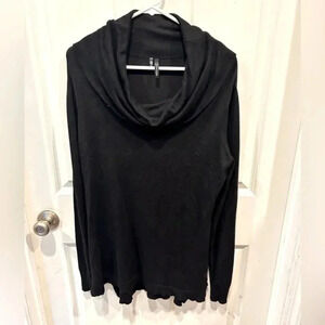 Maurices Black Cowl Neck Long Sleeve Sweater size‎ Large